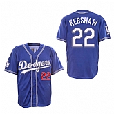 Dodgers 22 Clayton Kershaw Royal New Design Jersey Dzhi,baseball caps,new era cap wholesale,wholesale hats